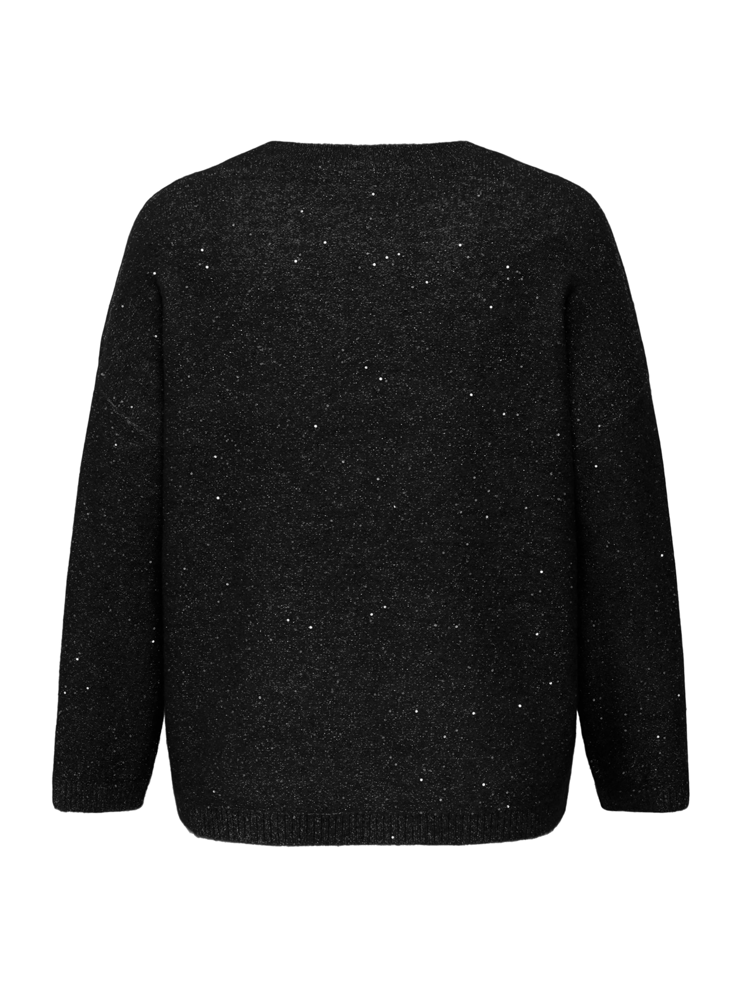 ONLY Carmakoma Sveter 'CARARIZONA' - Čierna