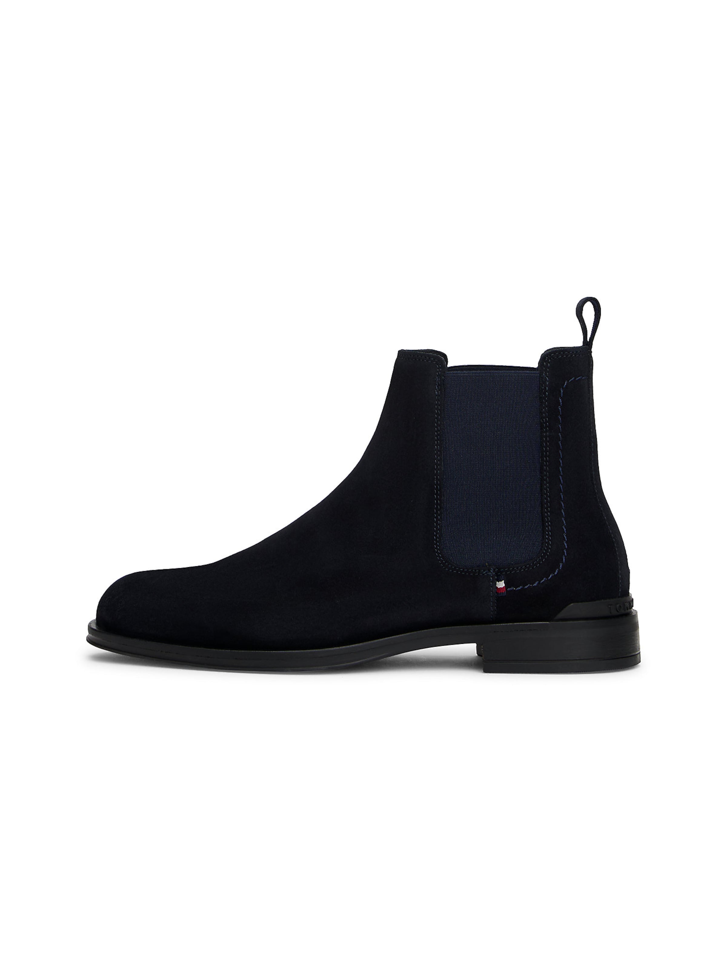 TOMMY HILFIGER Chelsea Boots in Blau: Vorderseite