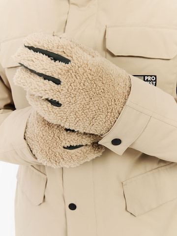 PROTEST Sporthandschoenen 'PRTHybrid' in Bruin