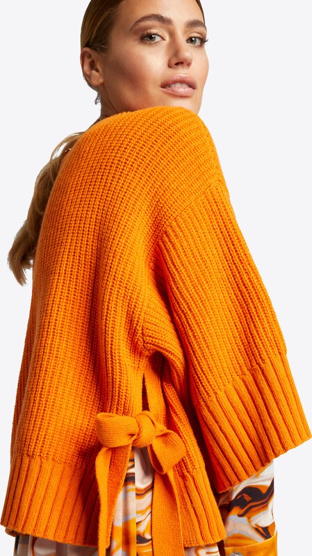 Rich &amp; Royal Pullover in Orange IV5528
