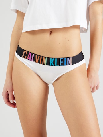 Regular Slip 'Intense Power' Calvin Klein Underwear en blanc : devant