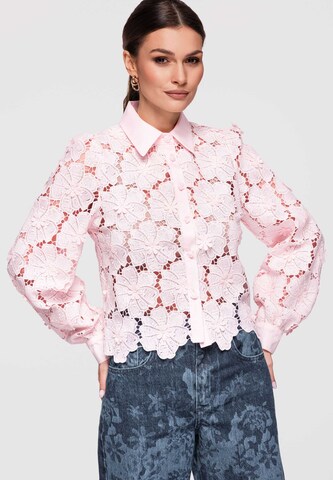 Chemisier Ombre en rose : devant