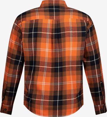 JP1880 Regular fit Button Up Shirt in Orange