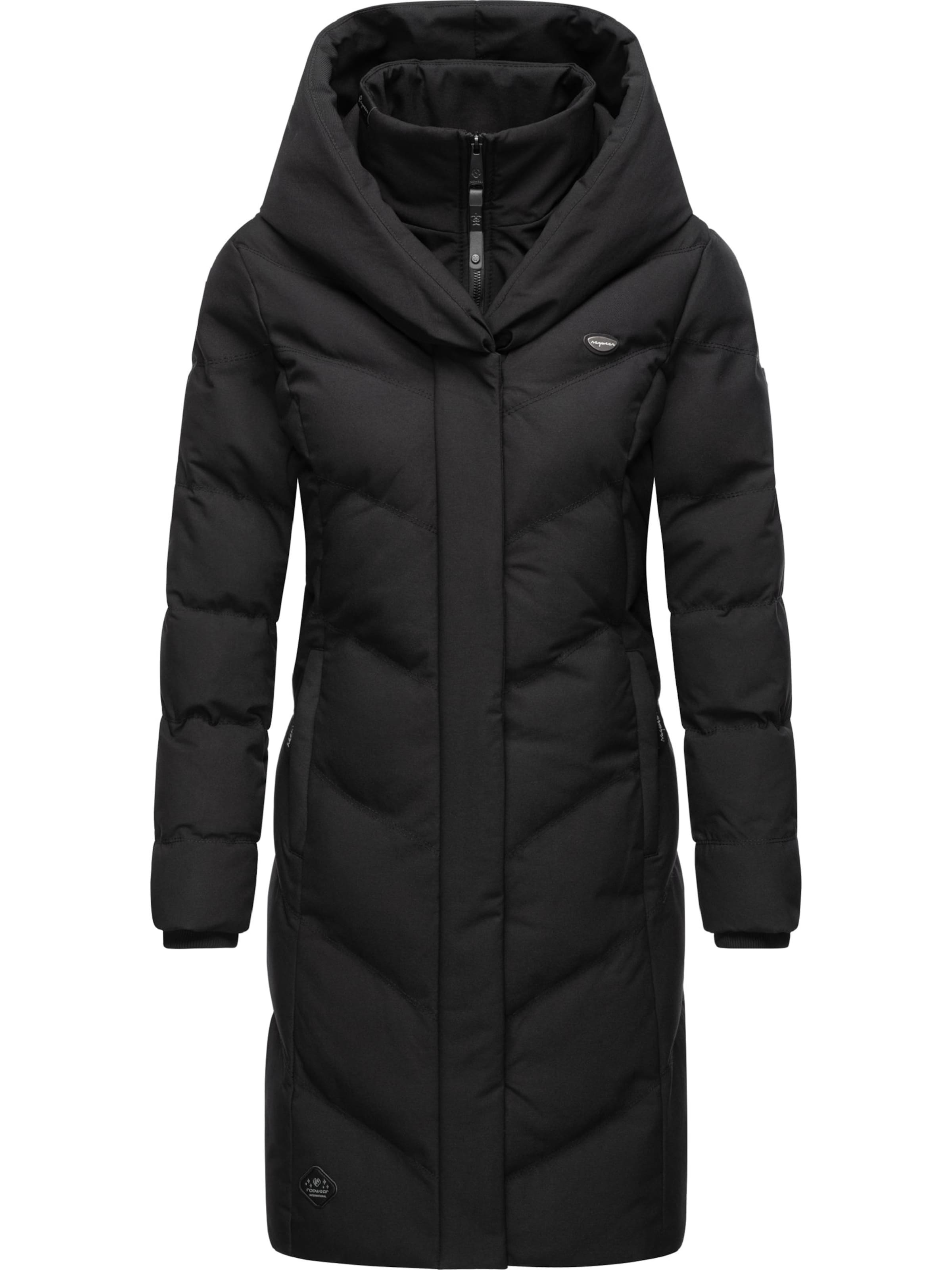 Ragwear Vinterfrakke 'Natalka' i sort: forside