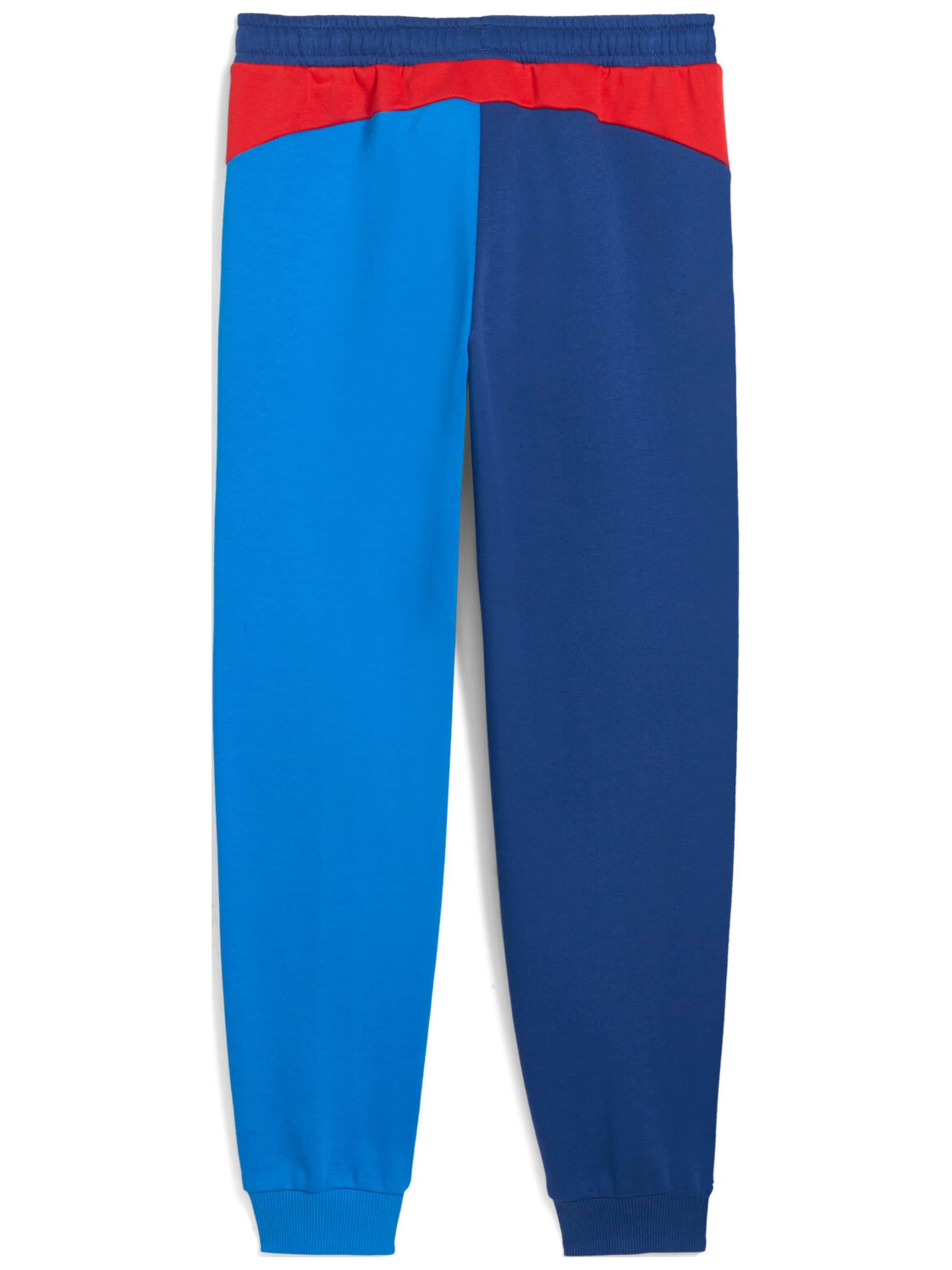 PUMA Regular Sportbroek 'Puma Bmw Mms Kids Ess Pants Fl Pro' in Blauw