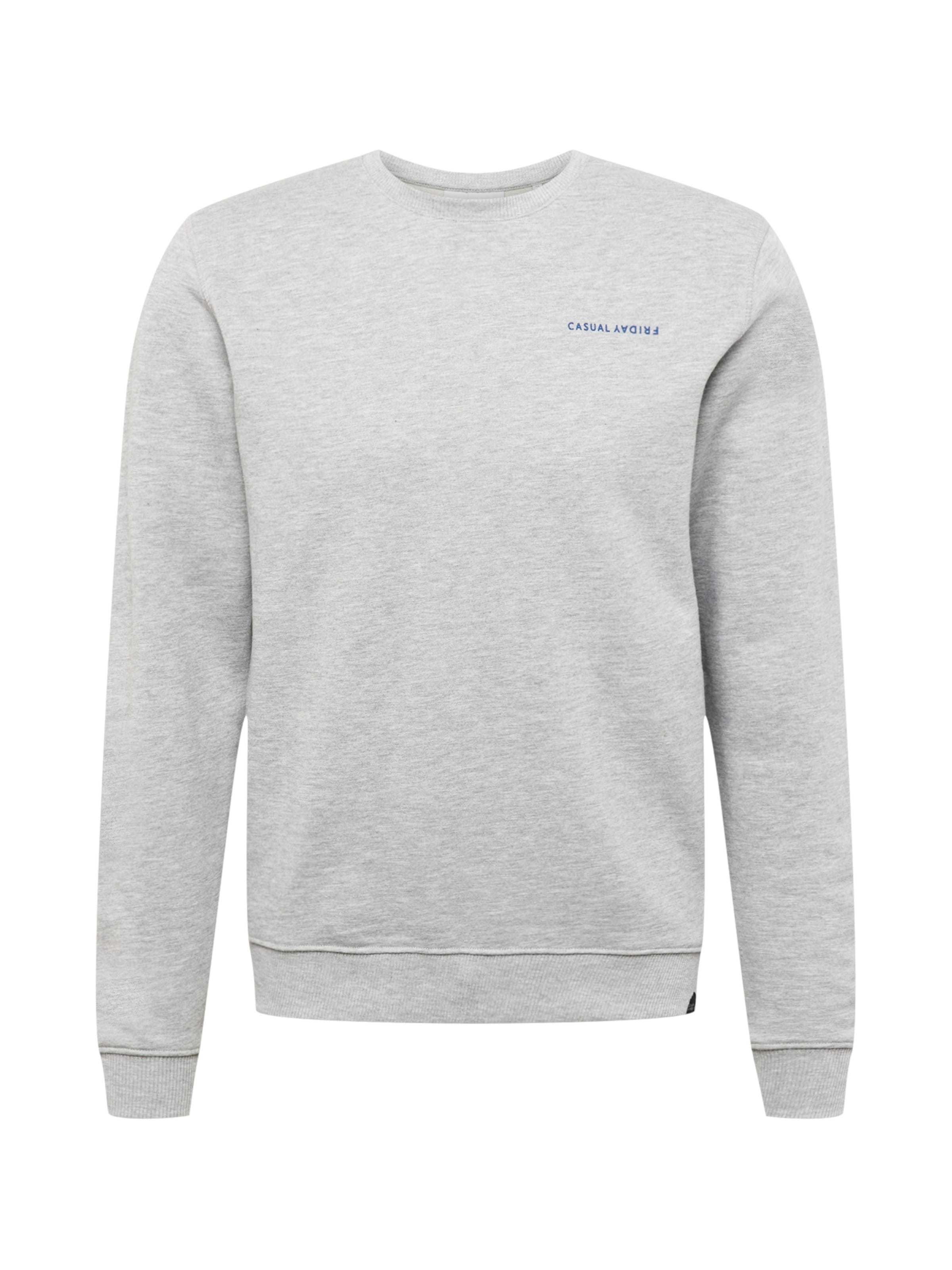 Casual Friday Sweatshirt 'CF Severin' i grå: forside