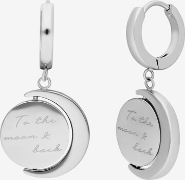GUESS Earrings 'Moon Phases' in Silver