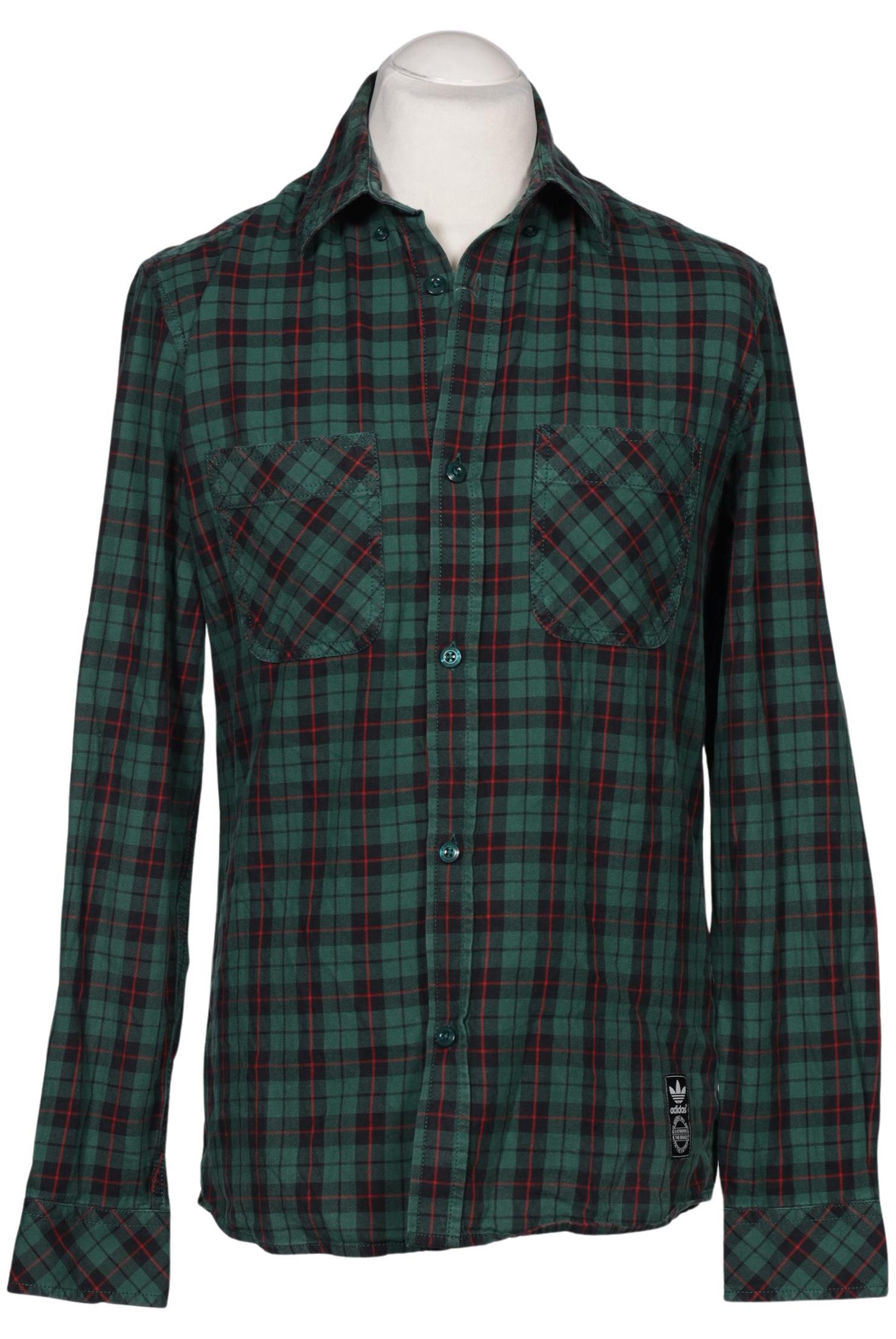 ADIDAS ORIGINALS Hemd M in Grün: Vorderseite