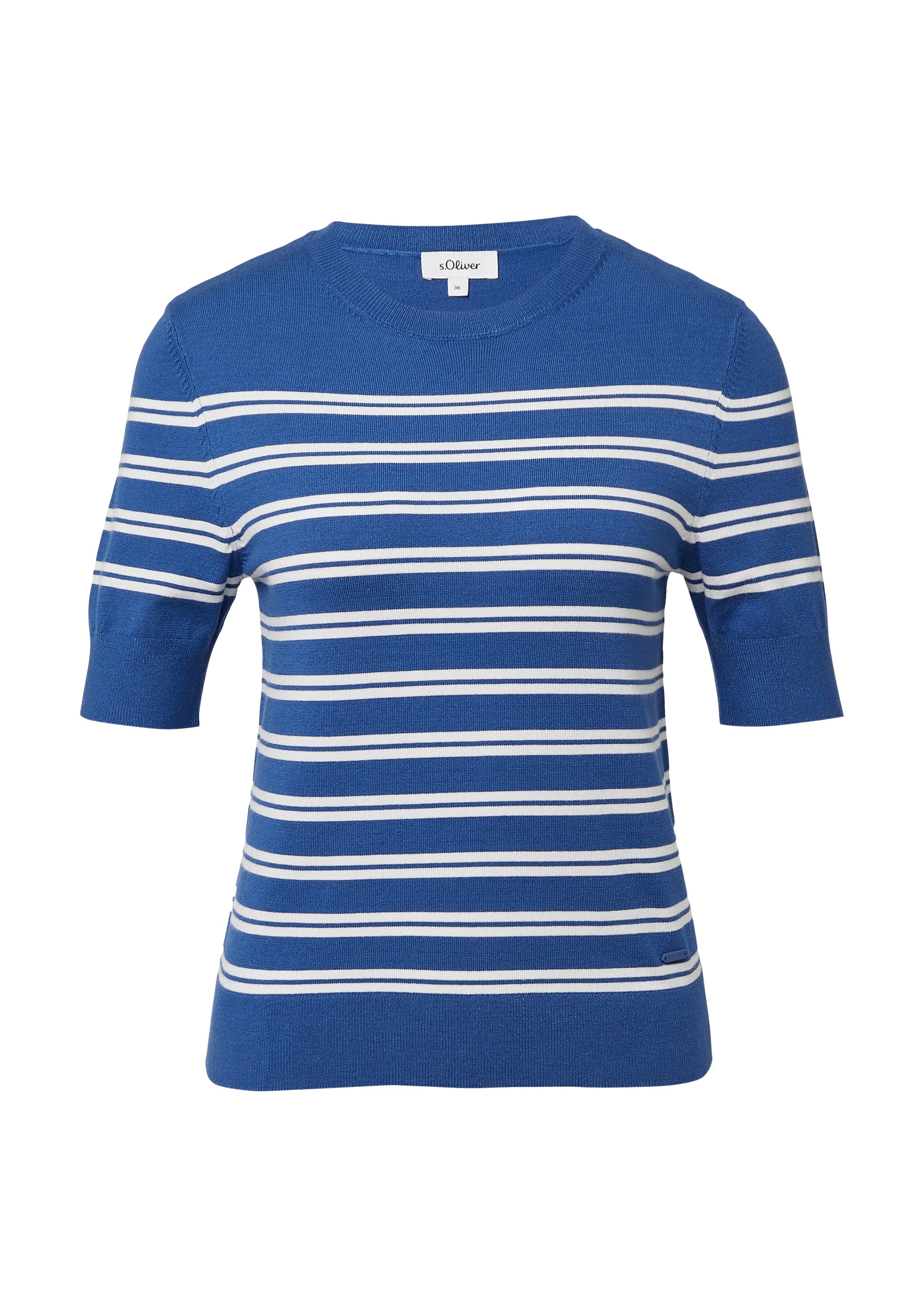 s.Oliver Pullover in Blau: Vorderseite