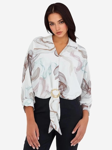 Bigdart Blouse in White: front