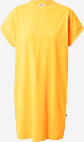 Robe Urban Classics en jaune : devant