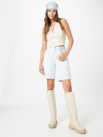 BDG Urban Outfitters - Top de malha em bege