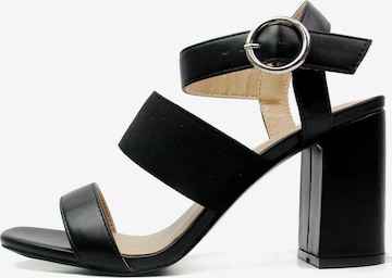 Celena Strap Sandals 'Charlyn' in Black: front