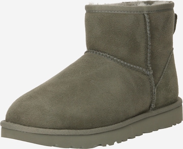 UGG Snow Boots 'Classic Mini II' in Green: front