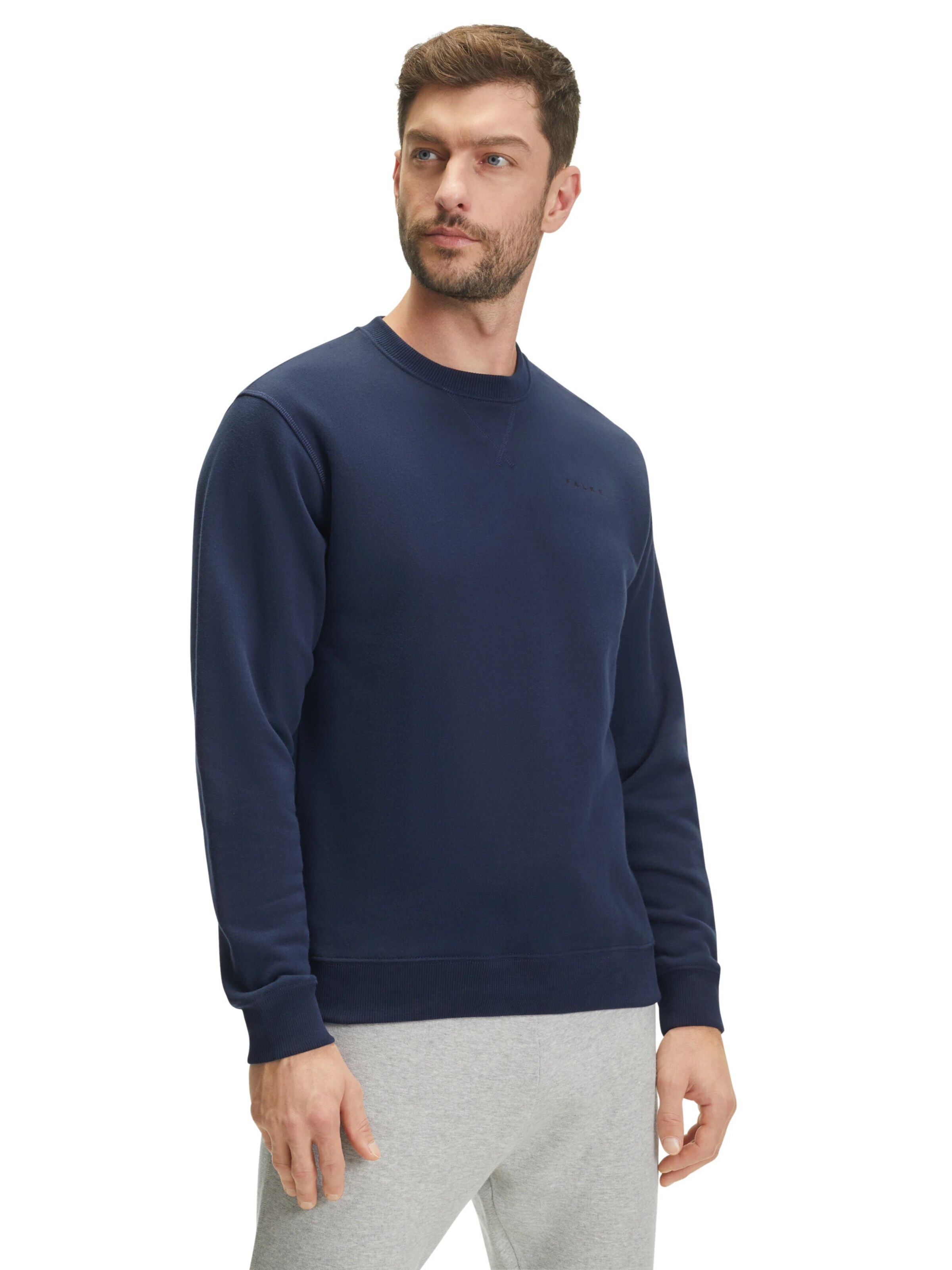FALKE Sweatshirt 'Sweat'‌‌‌‌‌‌‌‌‌ in Blau: Vorderseite