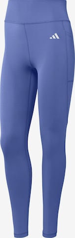 ADIDAS PERFORMANCE Workout Pants 'OPT ESS ST 1-1' in Blue: front