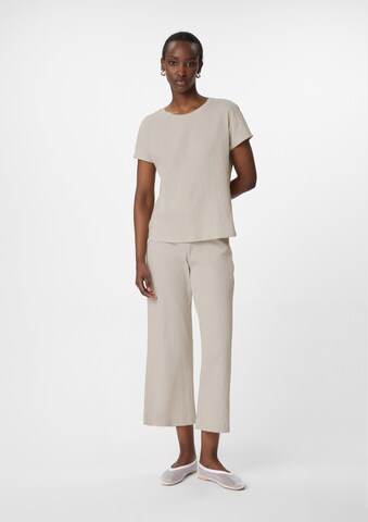 comma casual identity Wide leg Broek in Beige