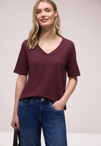 STREET ONE Shirt in Red: front