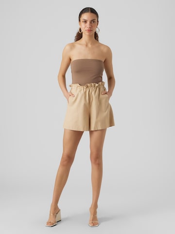 VERO MODA regular Bukser 'Kimmie Liba' i beige