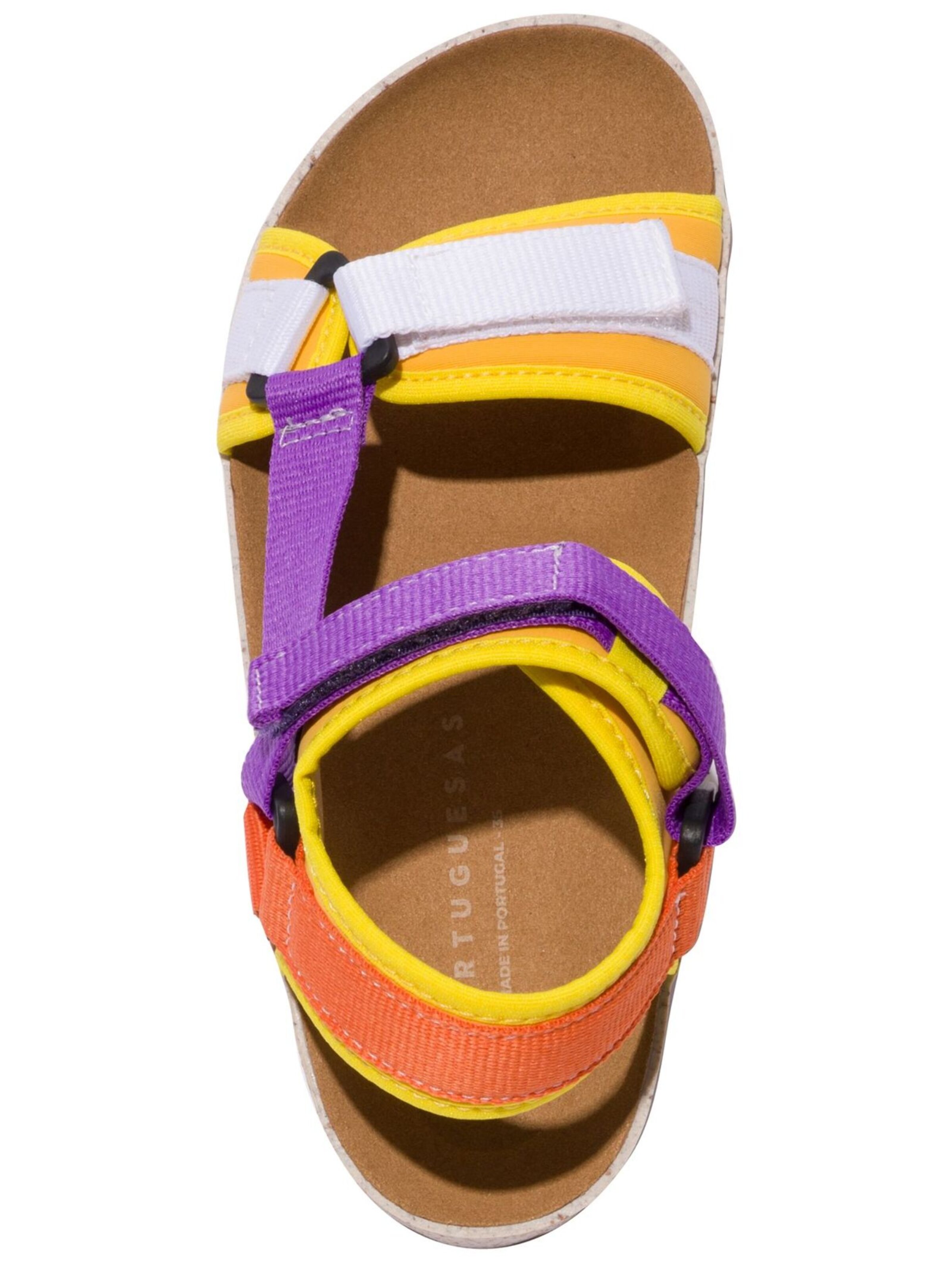 Sandales à lanières Asportuguesas en jaune