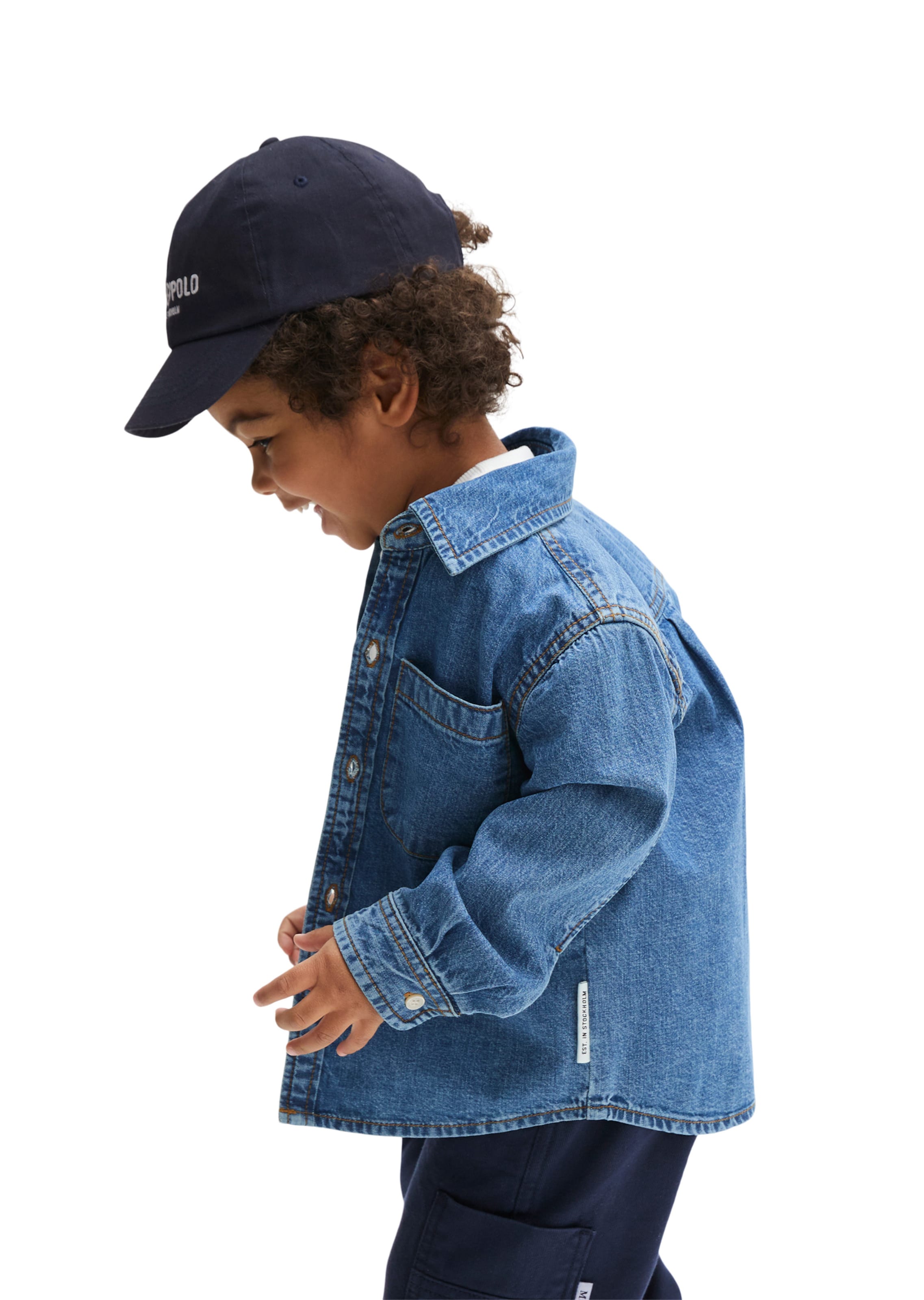 Marc O'Polo Comfort fit Overhemd in Blauw