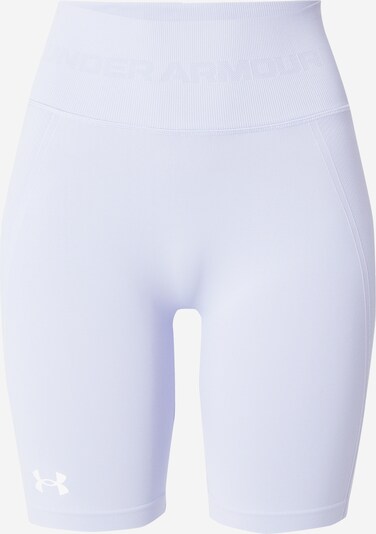 Sportinės kelnės iš UNDER ARMOUR, spalva – alyvinė spalva / balta, Prekių apžvalga