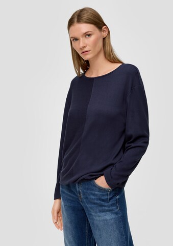 s.Oliver Sweatshirt in Blue