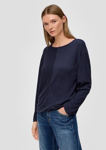 s.Oliver Sweatshirt in Blau