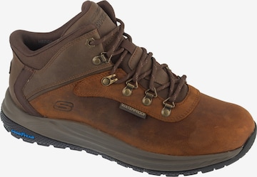 SKECHERS Veterboots 'Skechers Slip-Ins: Meroe - Pikeman' in Bruin: voorkant