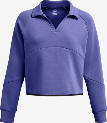 UNDER ARMOUR Athletic Sweatshirt 'Unstoppable' in Purple: front