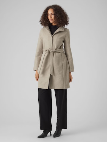 VERO MODA Between-Seasons Coat in Grey