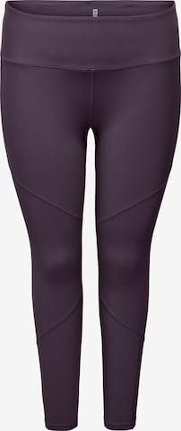 Pantaloni sport 'ONPJANA' de la Only Play Curvy pe mov: față