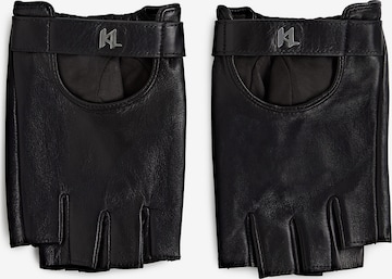 Karl Lagerfeld Kynsikkäät värissä musta: etupuoli