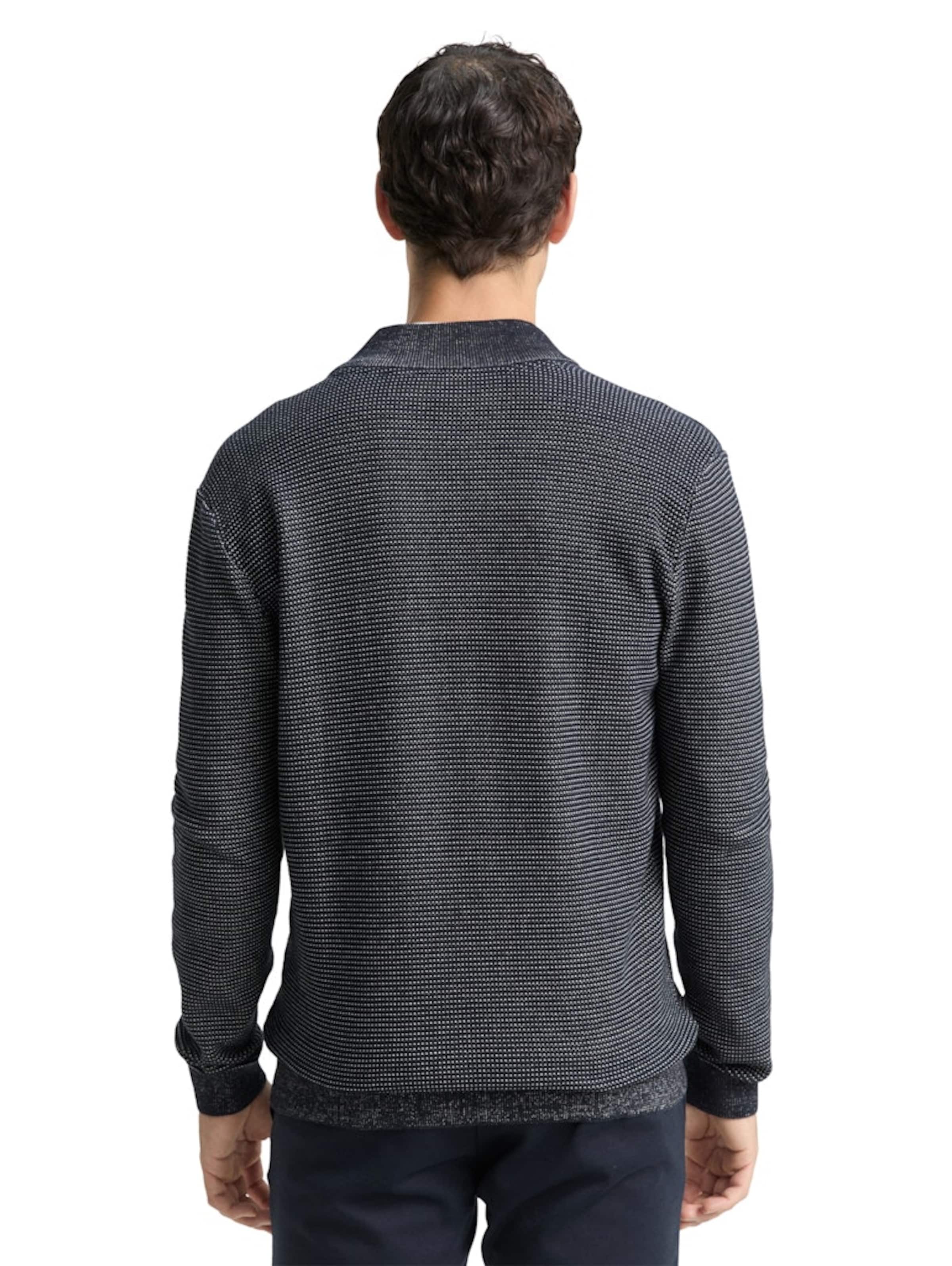 TOM TAILOR Knit Cardigan in Blue