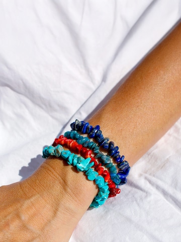 Tiger Treasure Qualität, inspiriert seit 1890 Armband 'Klarheit und Lebensfreude' in Blauw