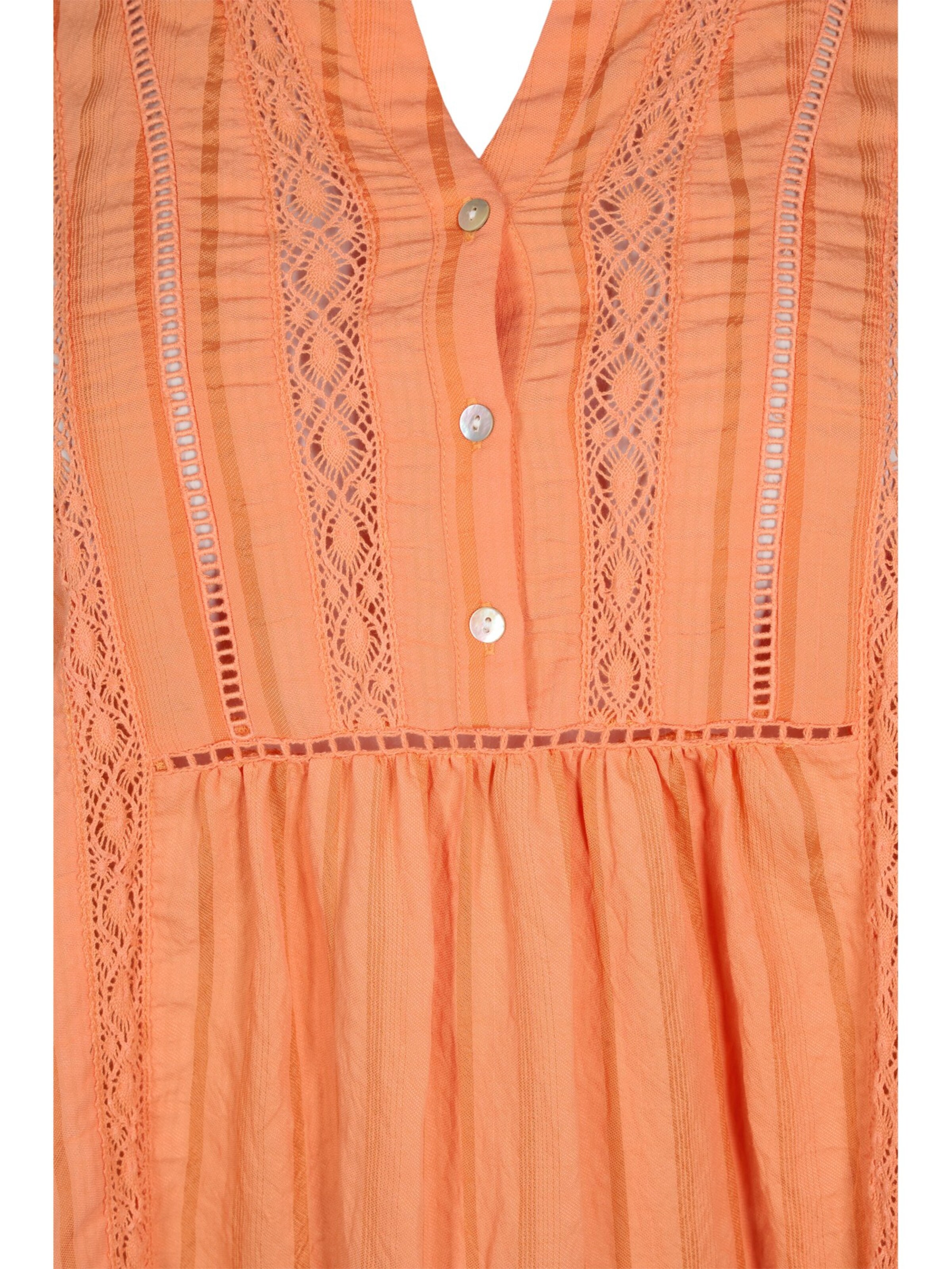 Frauen Große Größen Zizzi Kleid 'Gitte' in Orange - WN96464 Frauen Große Größen Zizzi Kleid 'Gitte' in Orange - WN96464