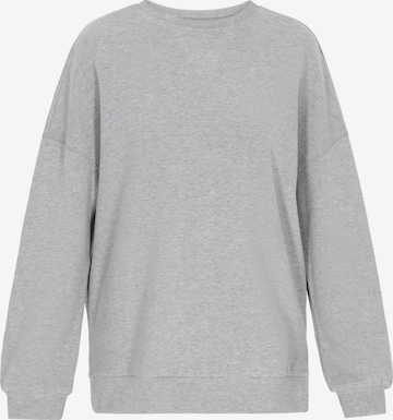Sweat-shirt Jika en gris : devant