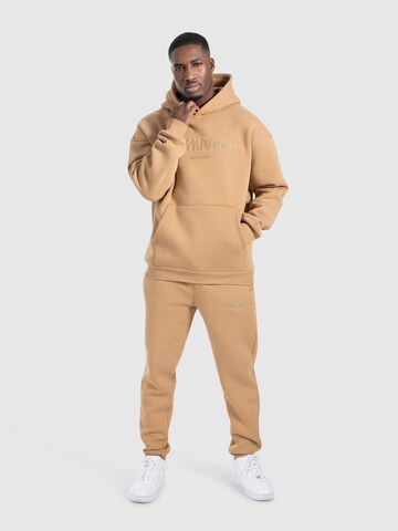 Smilodox Sweat jacket ' Levio ' in Brown