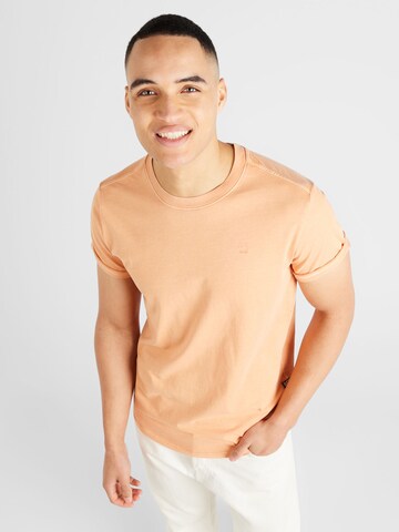 G-Star RAW Shirt in Oranje: voorkant