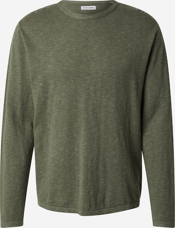 Pullover 'JJESummer' di JACK & JONES in verde: frontale