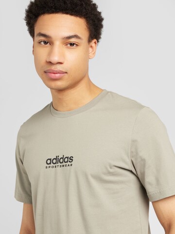 T-Shirt fonctionnel 'TIRO SUM 2' ADIDAS SPORTSWEAR en gris