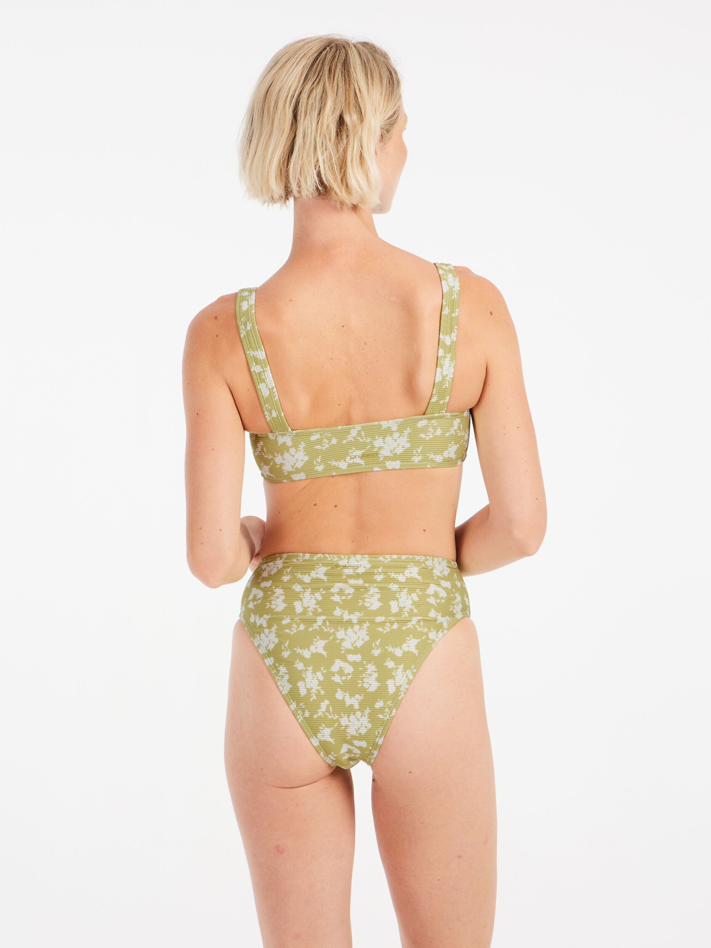 PROTEST Bralette Bikini 'PRTCosco' in Green