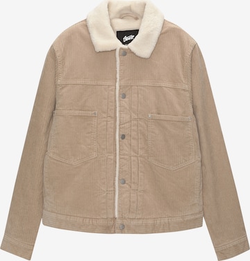 Pull&Bear Between-season jacket in Beige: front