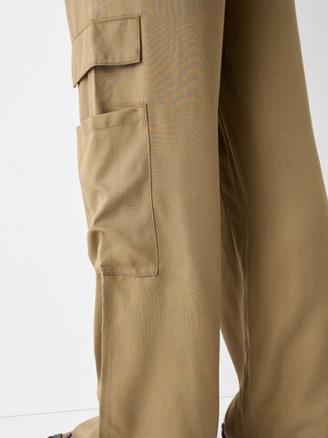 Loosefit Pantaloni cargo di Bershka in verde