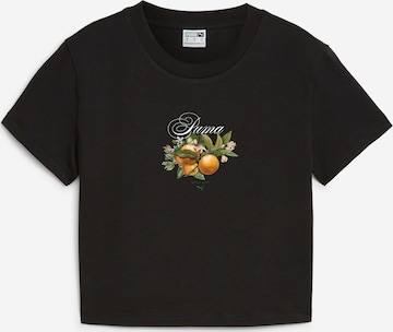 Tricou 'Fruity' de la PUMA pe negru: față