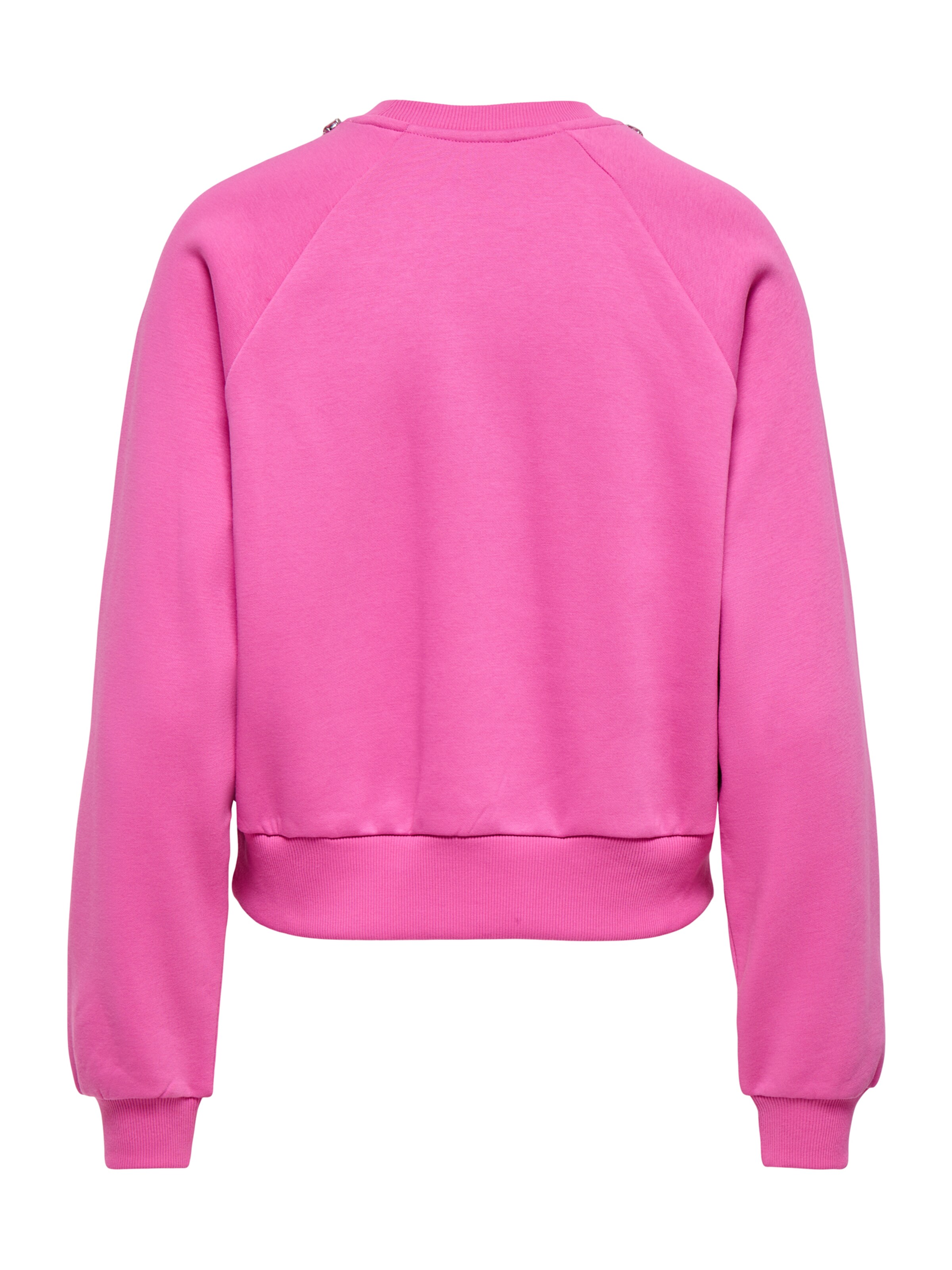 ONLY Sweatshirt 'ONLJETT' in Pink: back
