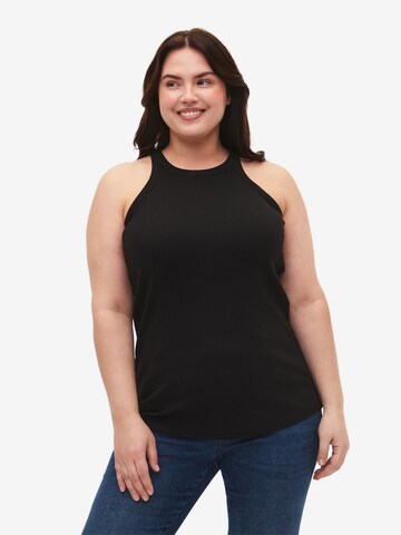 Zizzi Top 'MBIANCA' in Black: front