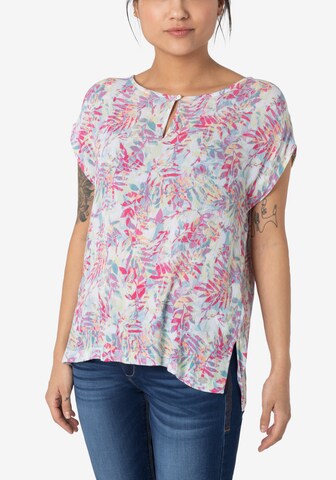 TIMEZONE - Blusa 'Airy' em mistura de cores