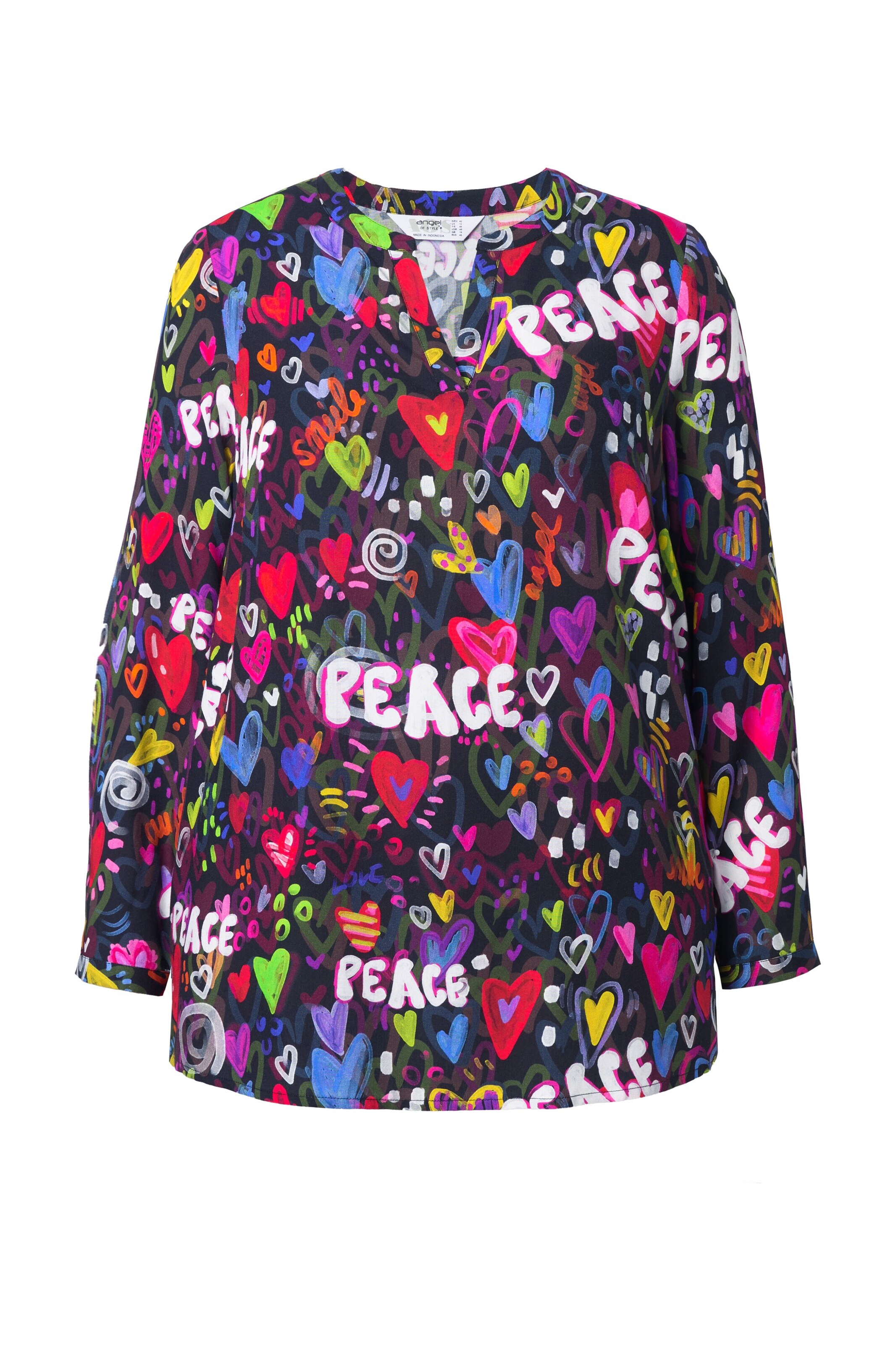 Angel of Style Tuniek in Gemengde kleuren: voorkant