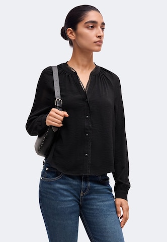 Camicia da donna di QS in nero